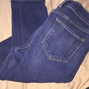 Curvy mid rise jeans